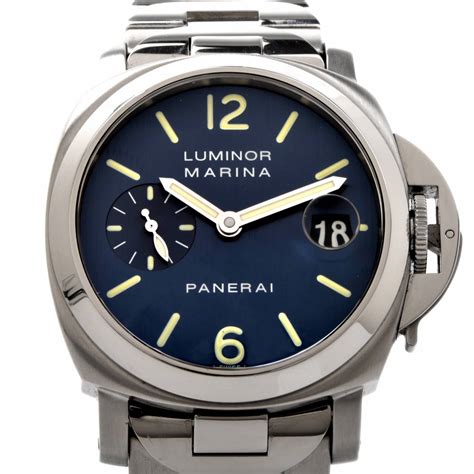 panerai luminor marina blue logo|panerai luminor marina automatic 40mm.